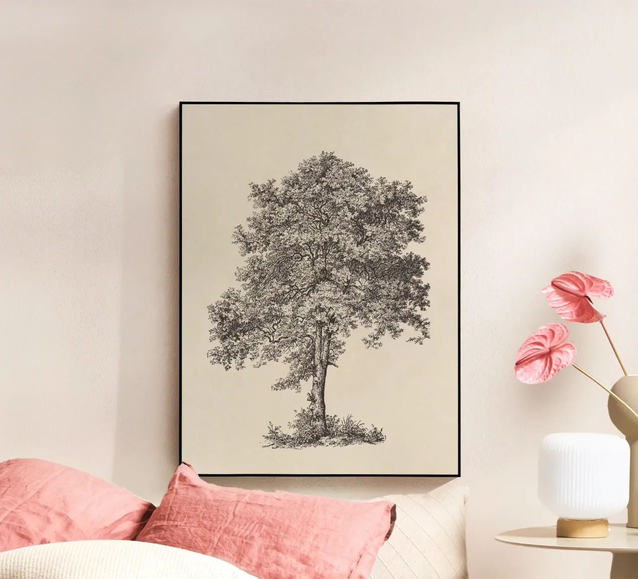 Tree Sketch - Sycamore Maple plexiglass da apoloprints