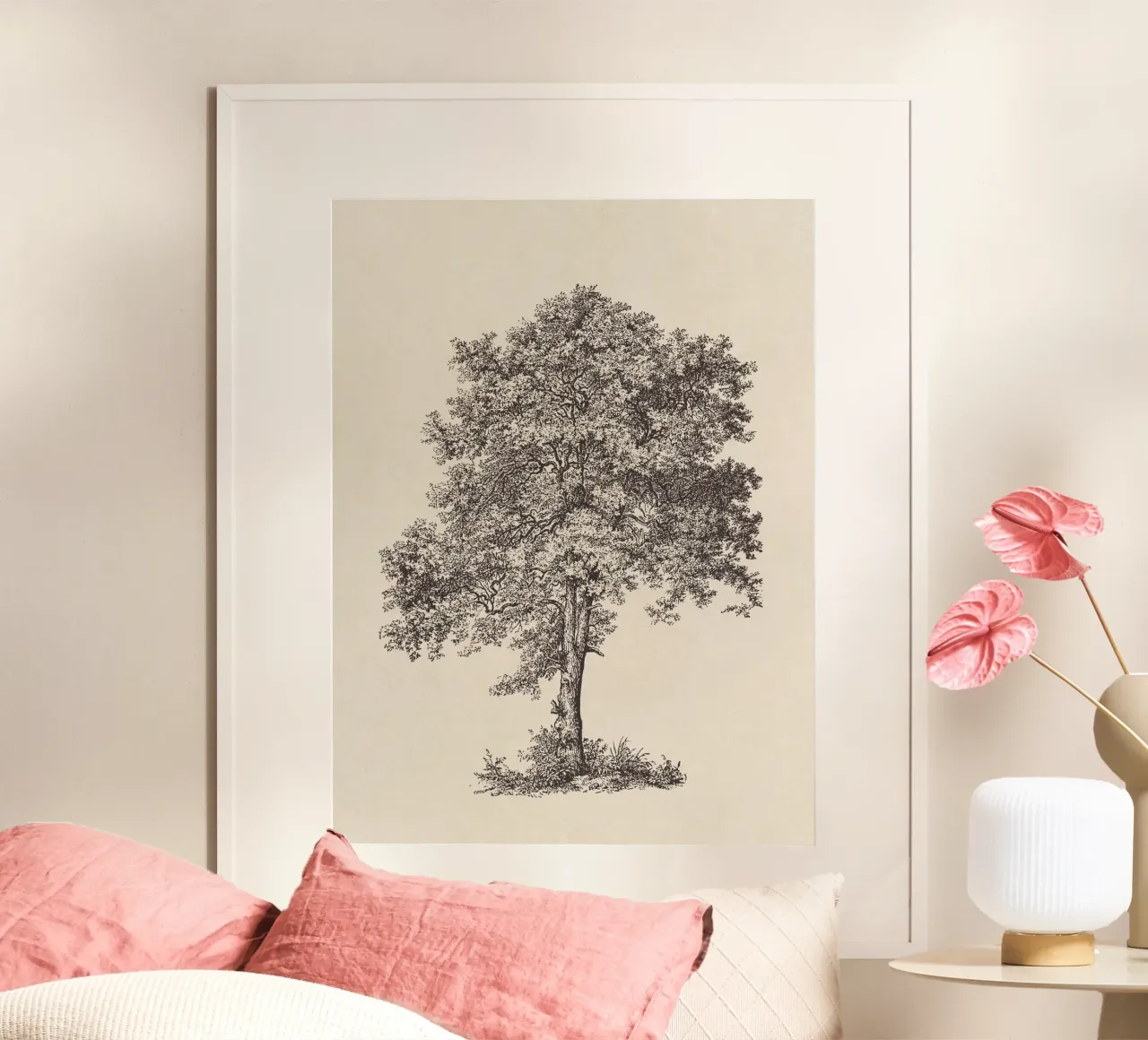 Tree Sketch - Sycamore Maple hahnemühle van apoloprints