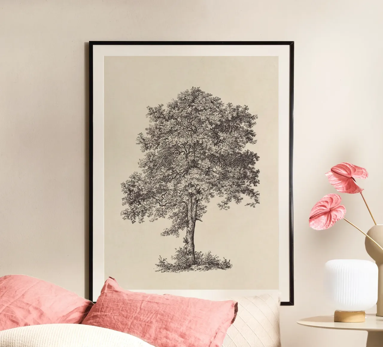 Tree Sketch - Sycamore Maple poster da apoloprints
