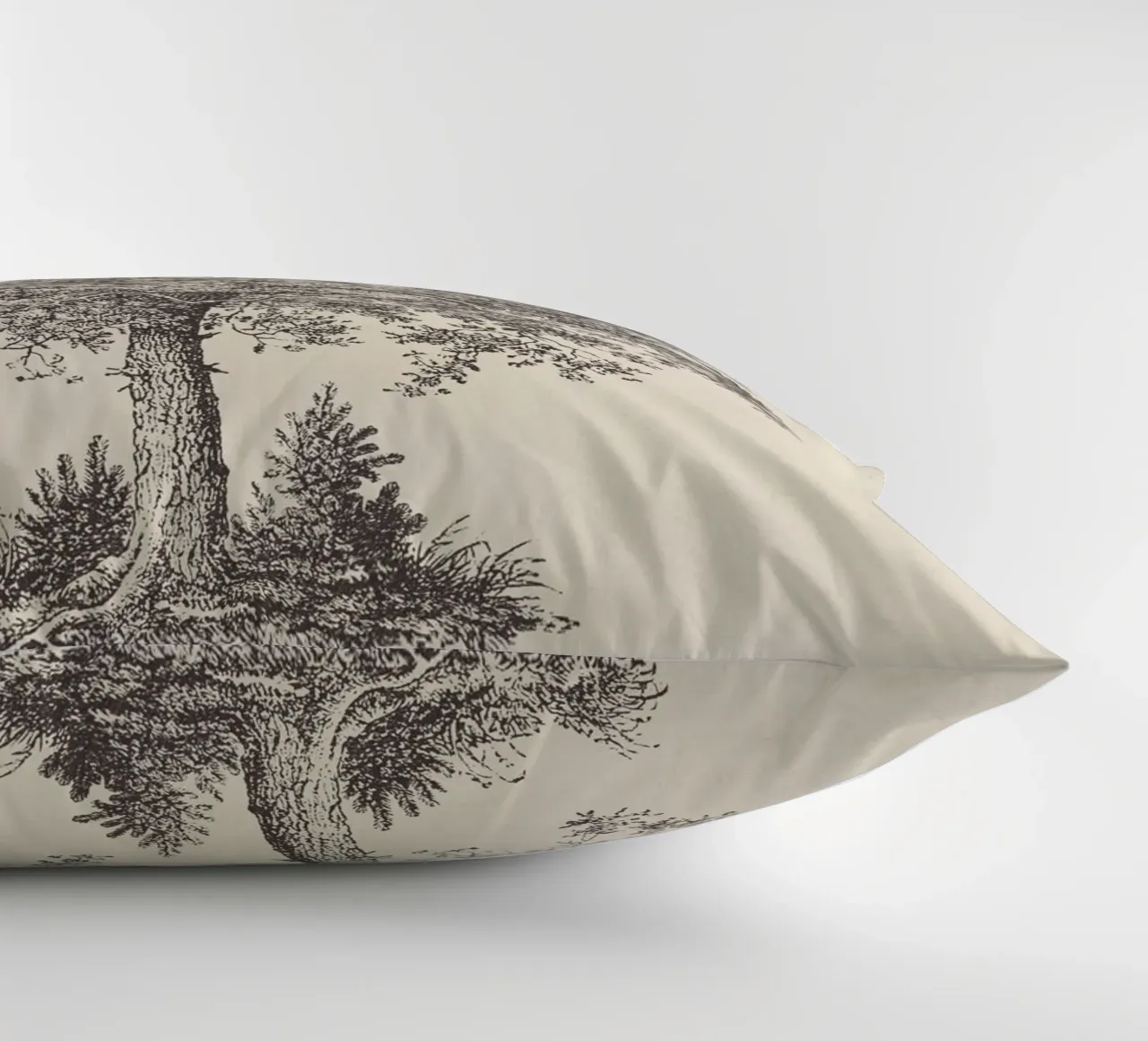 Tree Sketch - Scotch Pine cuscino da apoloprints