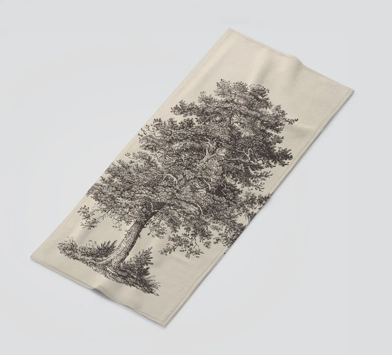 Tree Sketch - Scotch Pine telo mare da apoloprints