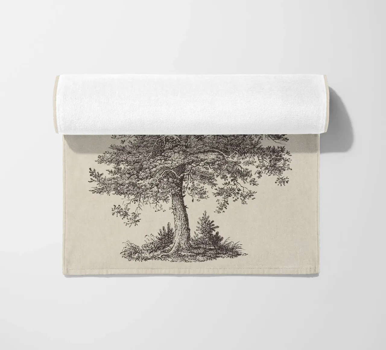 Tree Sketch - Scotch Pine telo mare da apoloprints