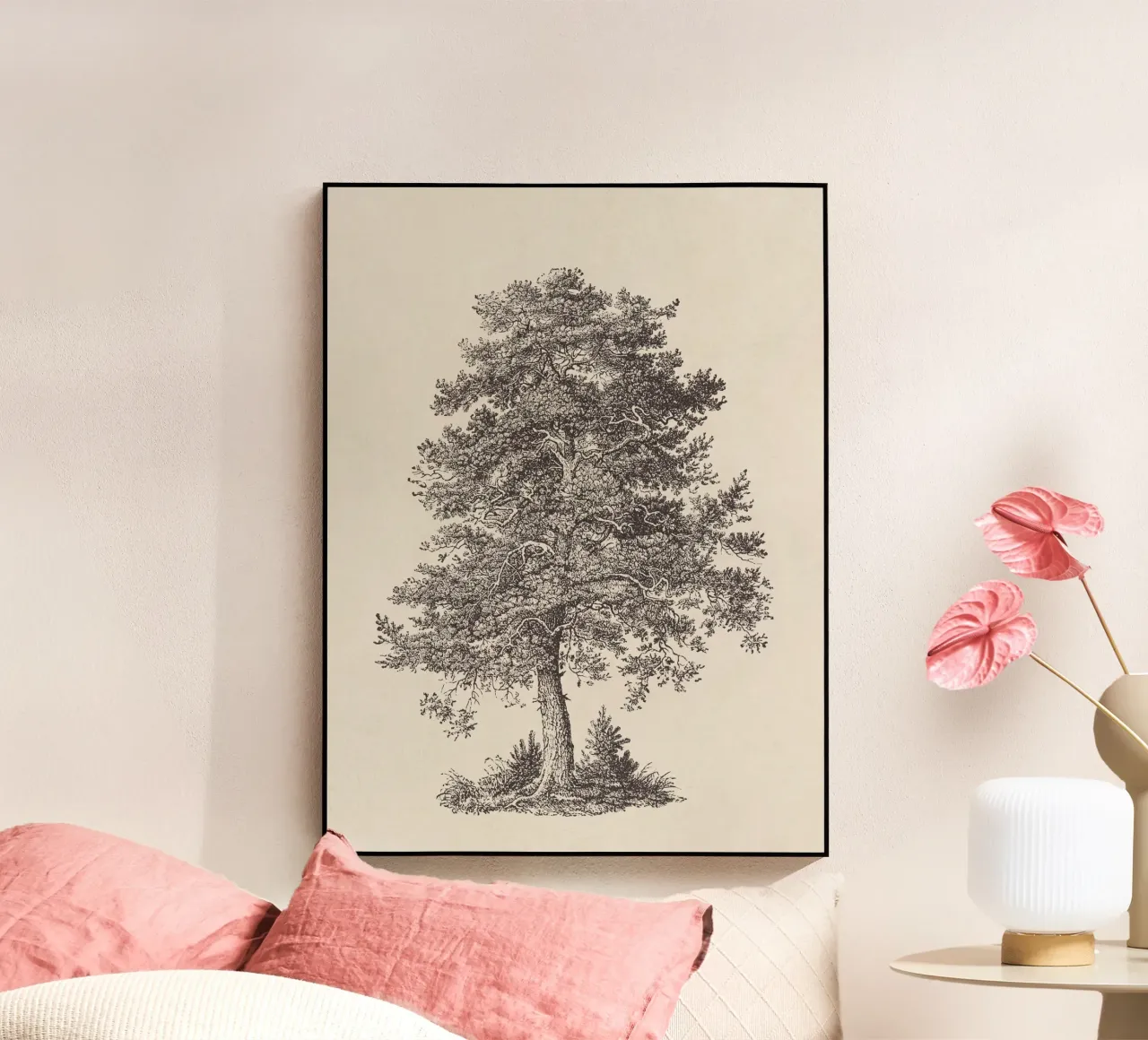 Tree Sketch - Scotch Pine plexiglass da apoloprints