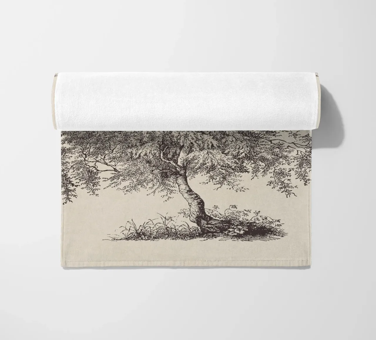 Tree Sketch - Silver Birch telo mare da apoloprints