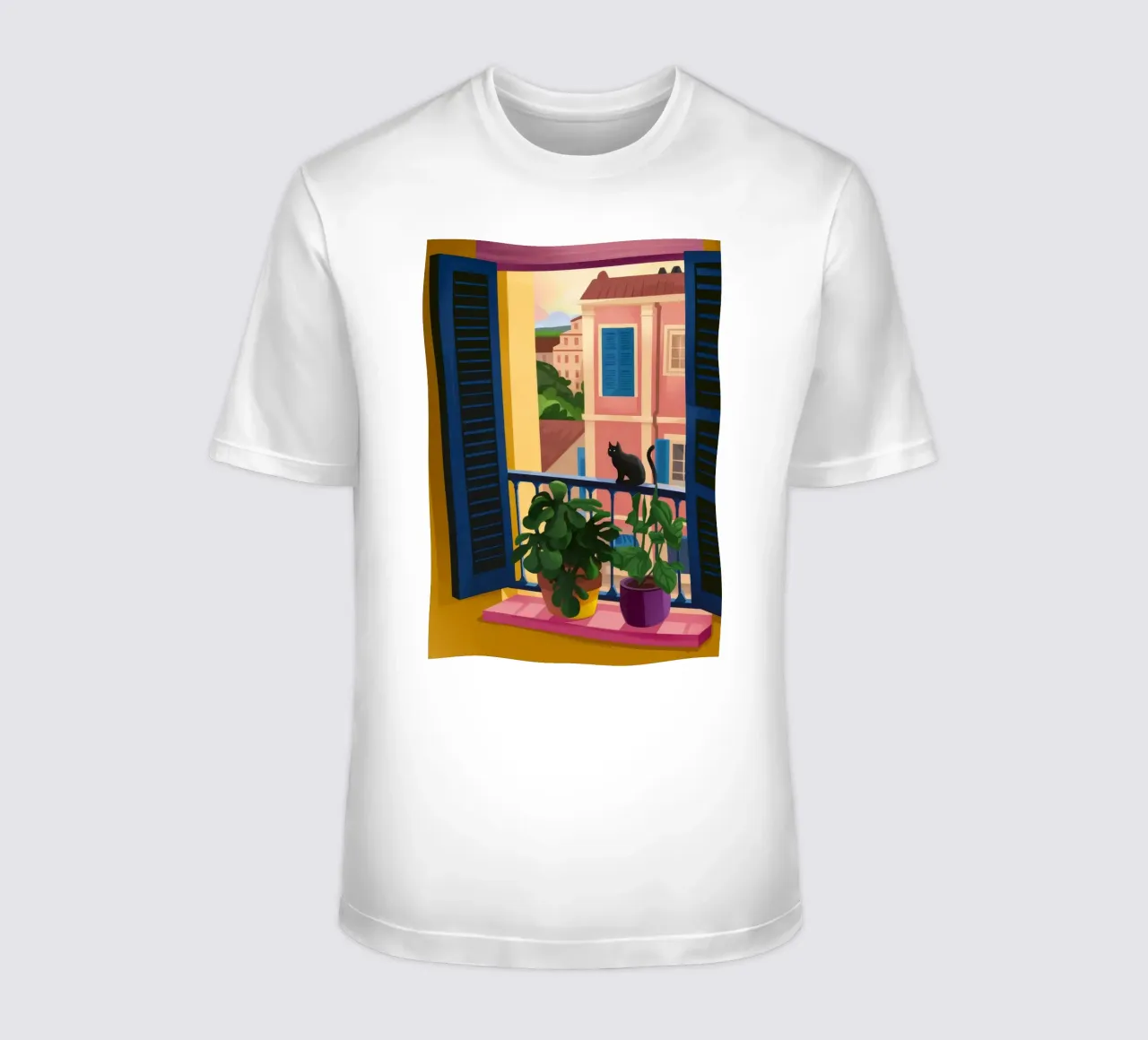 Quiet Reflection t-shirt by Artie Shifa