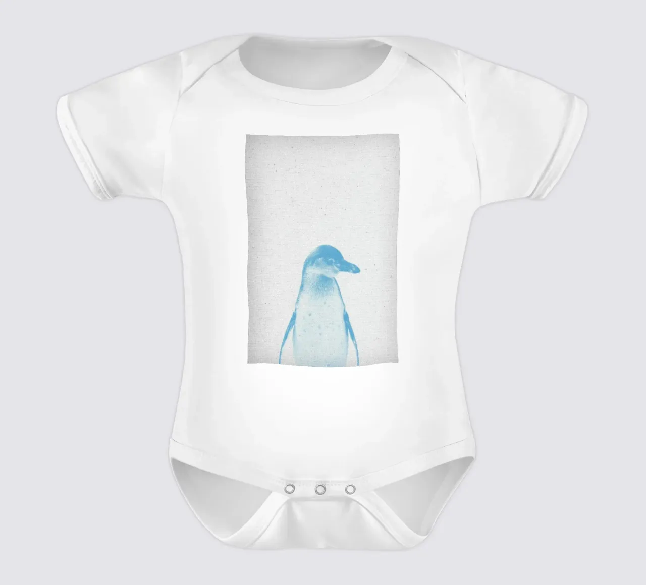 Pinguin 01 body neonato maniche corte da Froilein Juno