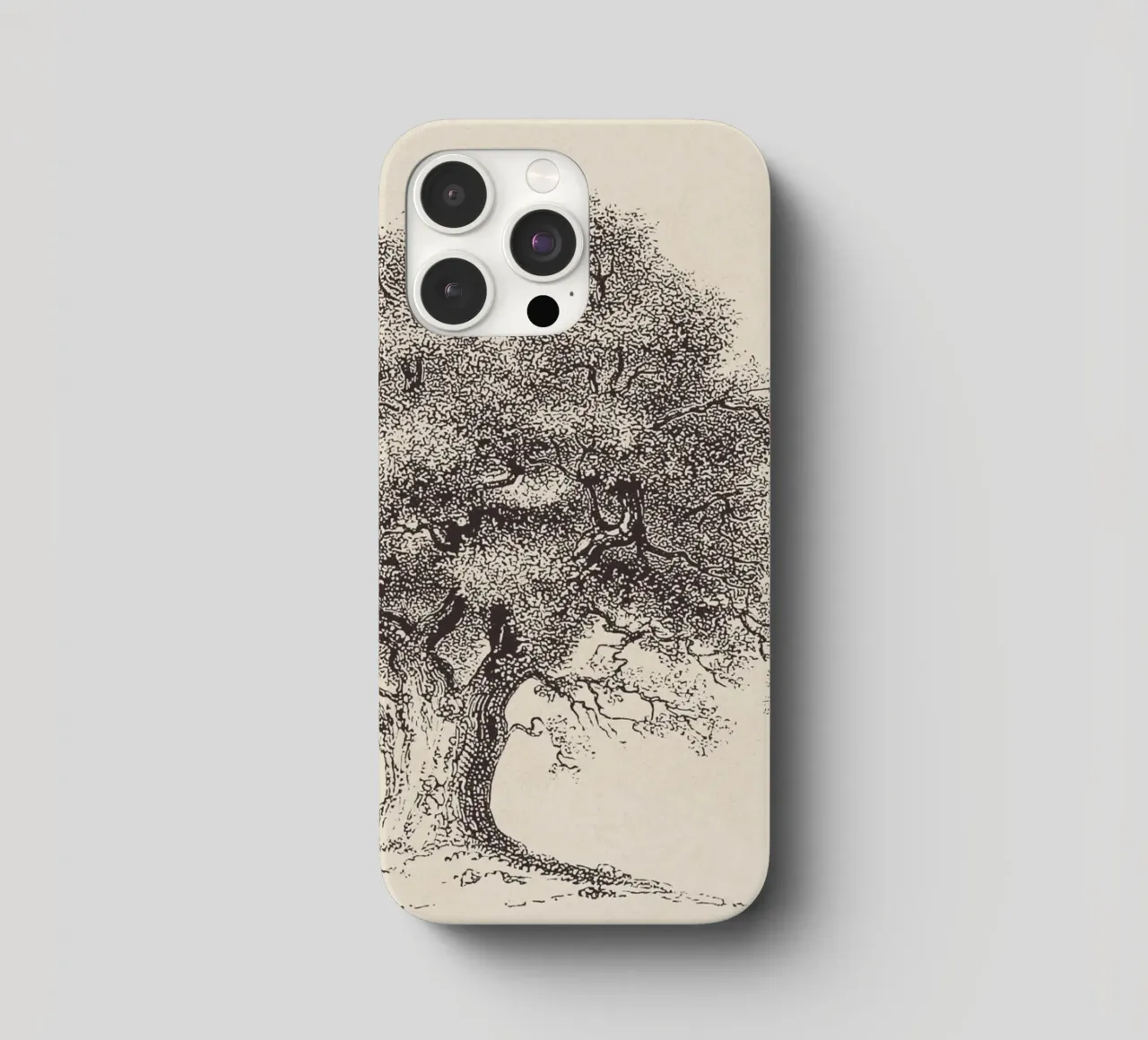 Tree Sketch - Spring Oak cover iphone da apoloprints