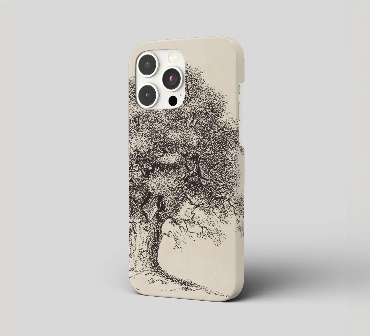 Tree Sketch - Spring Oak cover iphone da apoloprints