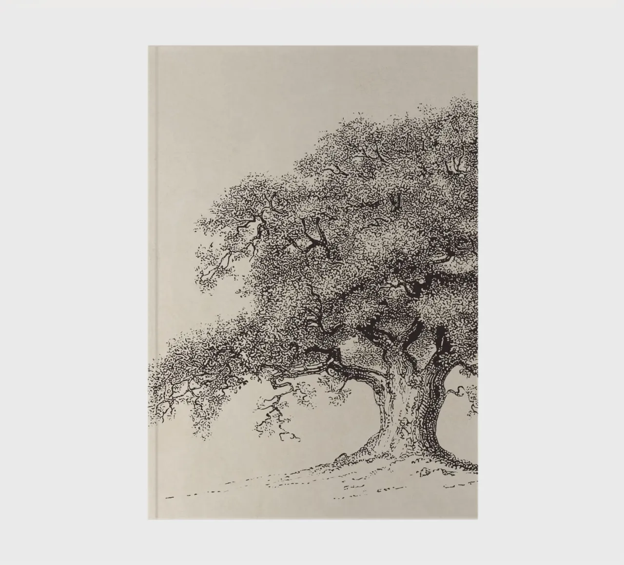 Tree Sketch - Spring Oak notebook by apoloprints