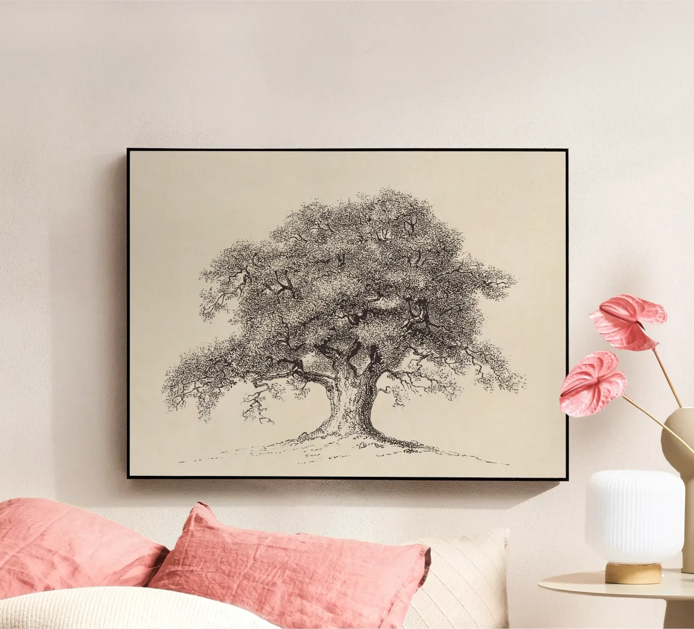 Schizzo di quercia primaverile plexiglass da Apolo Prints