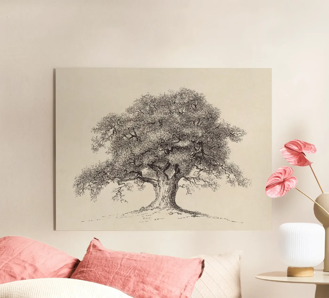 Schizzo di quercia primaverile plexiglass da Apolo Prints