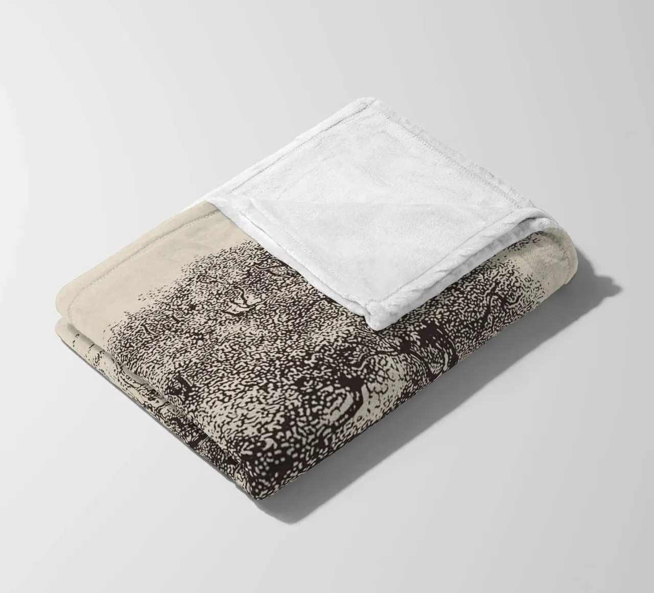 Tree Sketch - Spring Oak coperta in pile da apoloprints