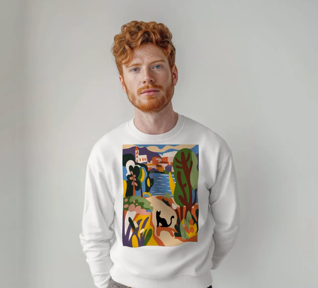 Riverside Path sudadera de Artie Shifa