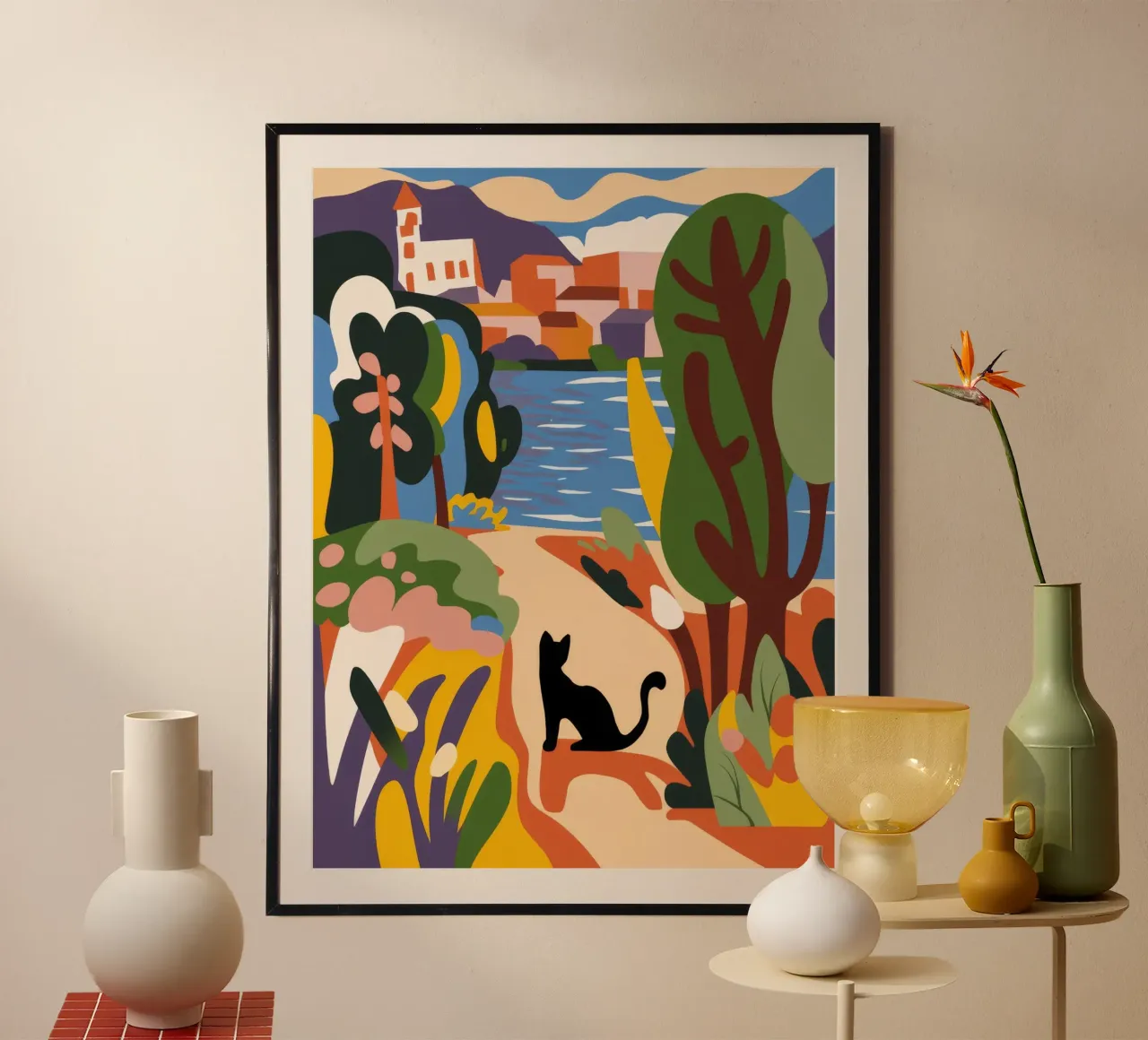 Sentiero fluviale poster da Artie Shifa