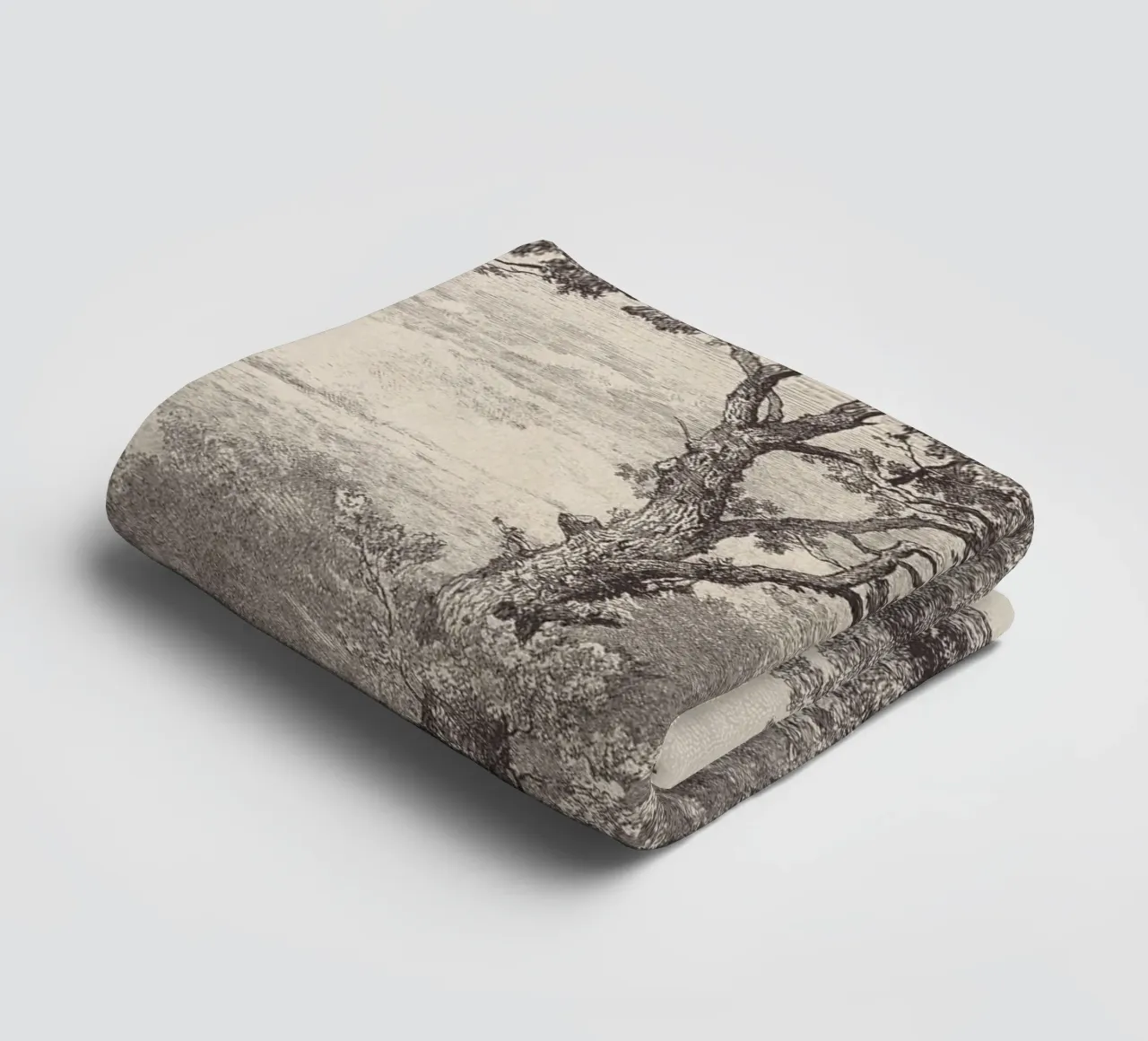 Tree Sketch - Landscape no. 23 asciugamano da bagno da apoloprints