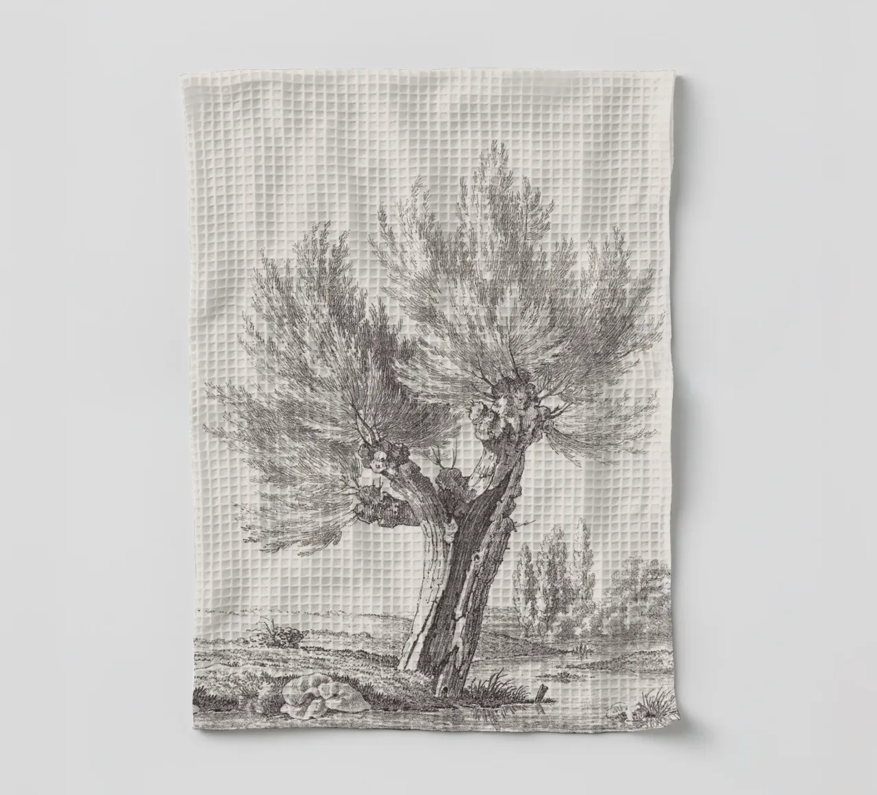 Tree Sketch - Willow no. 2 torchon de apoloprints