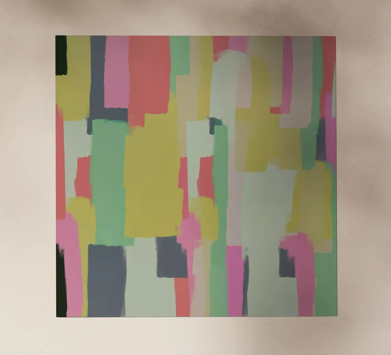 Abstract Painting No.1 pellicola backlit da Metron