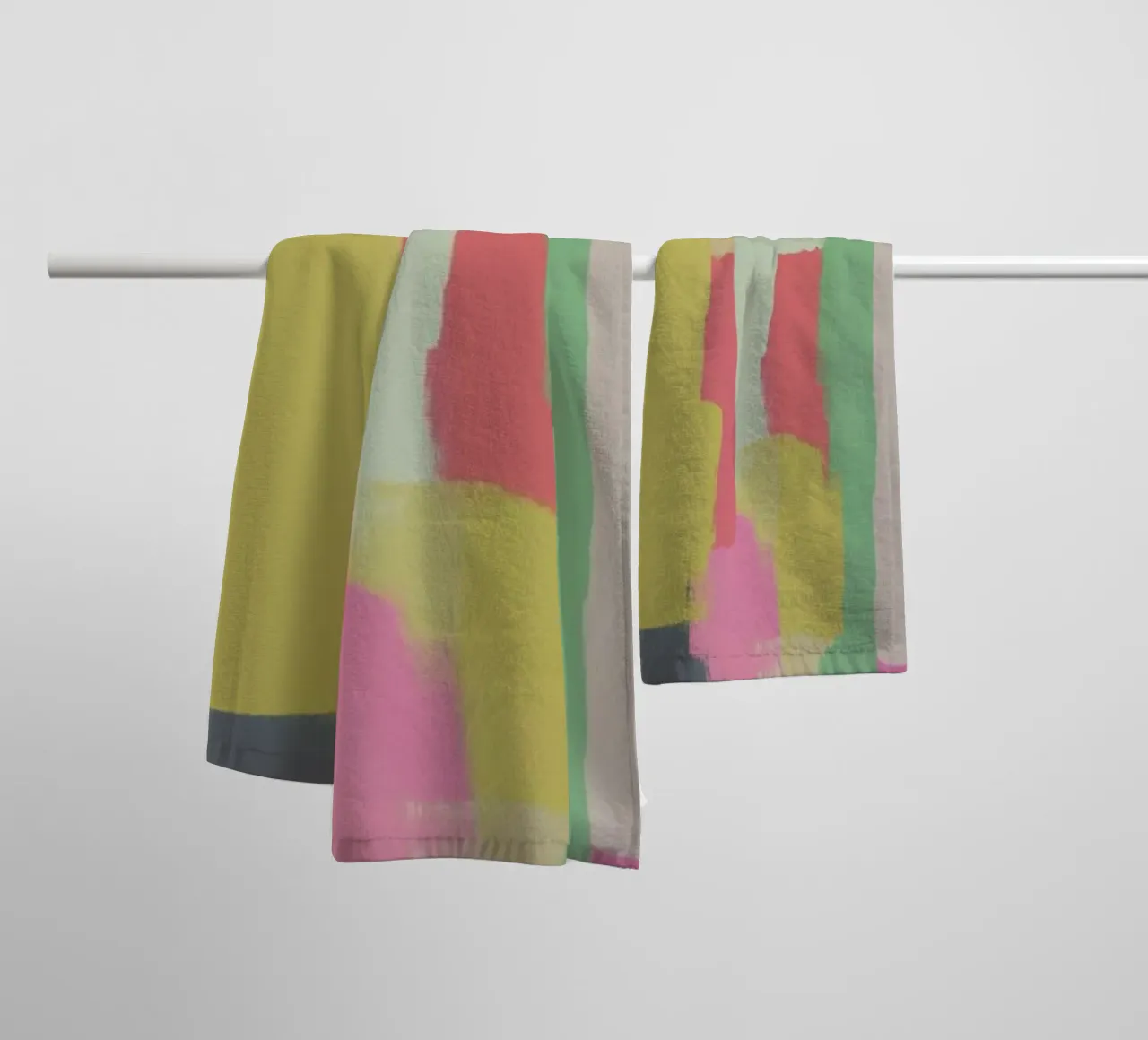 Abstract Painting No.1 asciugamano da bagno da Metron