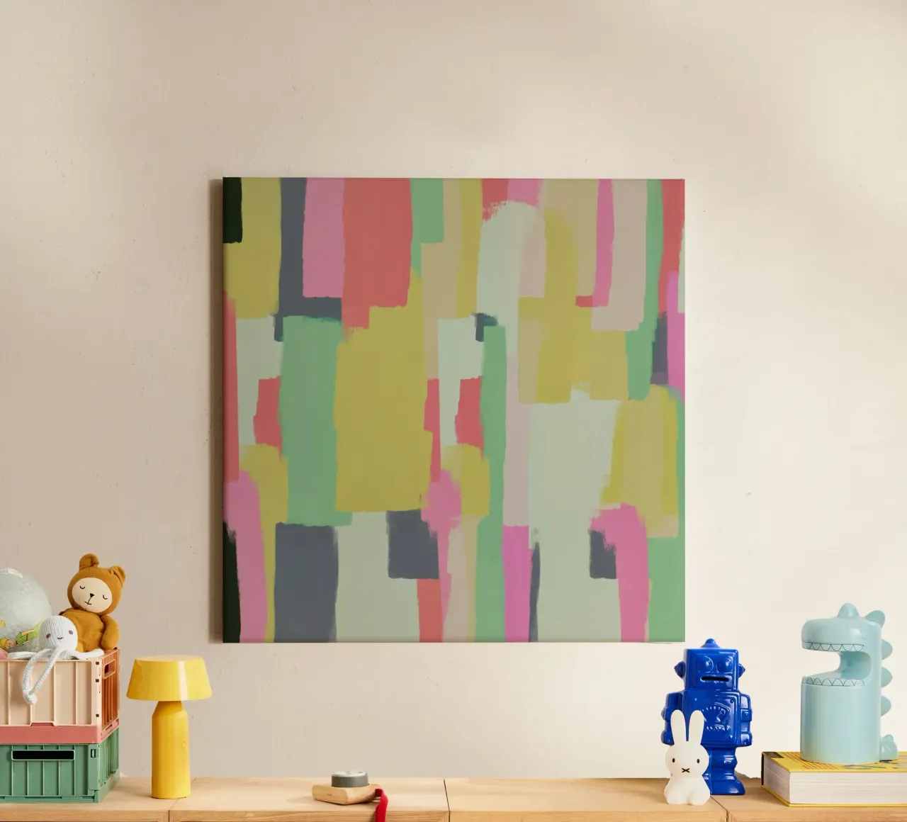 Abstract Painting No.1 tela con Cornice a cassetta da Metron