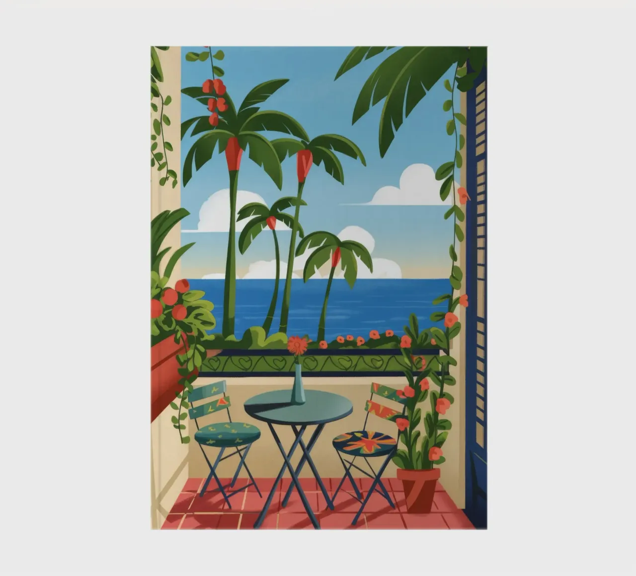 Terrazza sul mare diario da Artie Shifa
