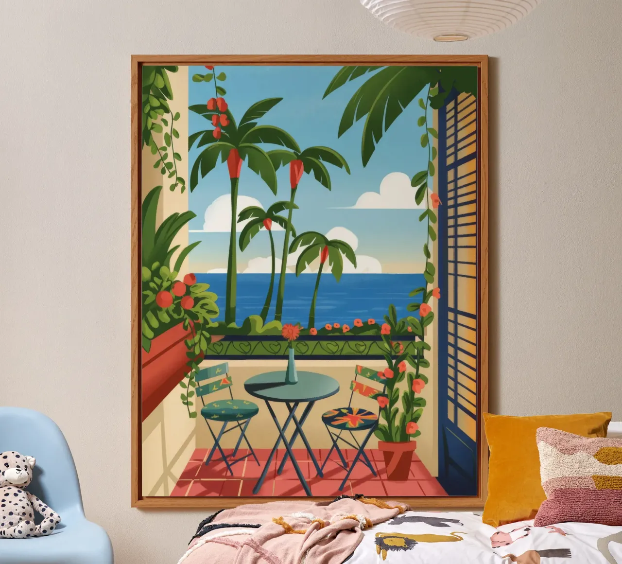 Terrazza sul mare alluminio dibond da Artie Shifa