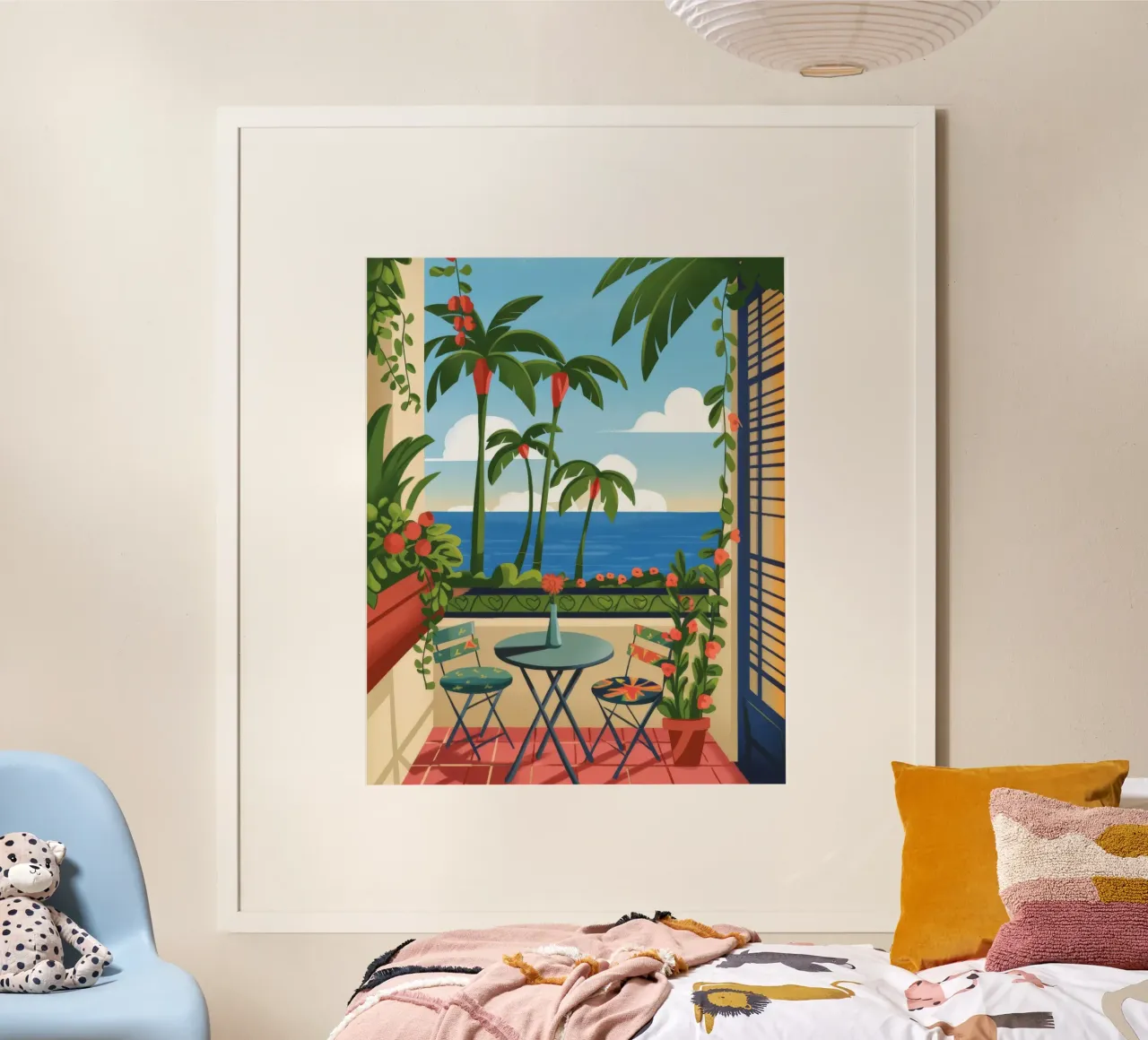 Terrazza sul mare carta hahnemühle da Artie Shifa