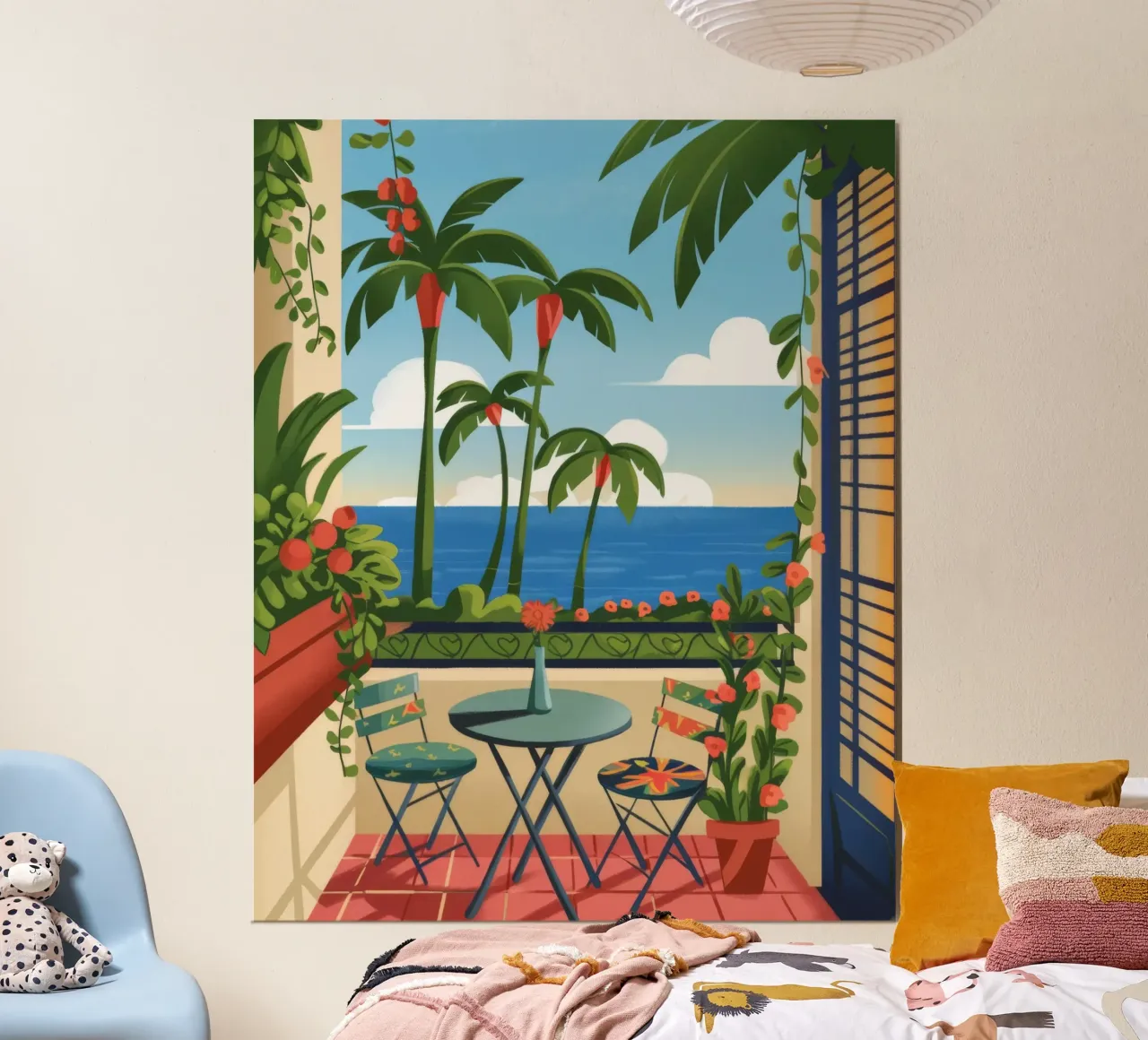 Terrazza sul mare carta hahnemühle da Artie Shifa