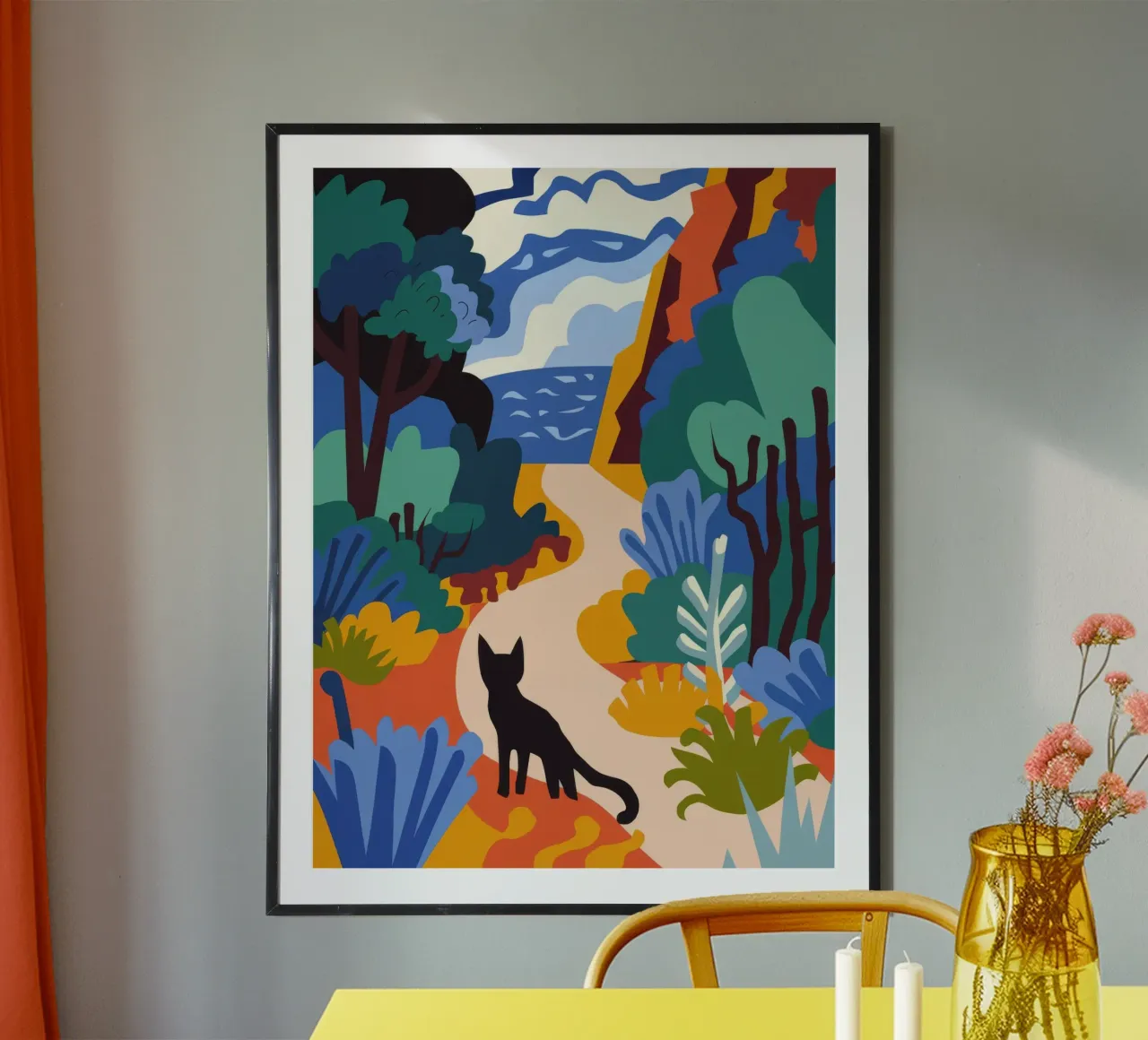 Sentiero del mare poster da Artie Shifa