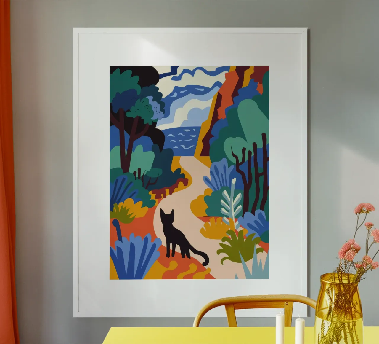 Sentiero del mare poster da Artie Shifa