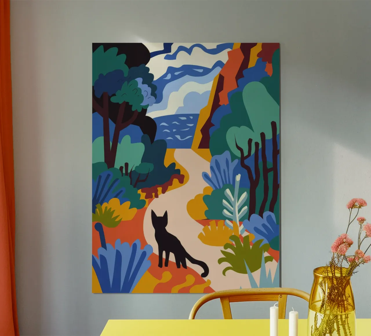 Sentiero del mare poster da Artie Shifa