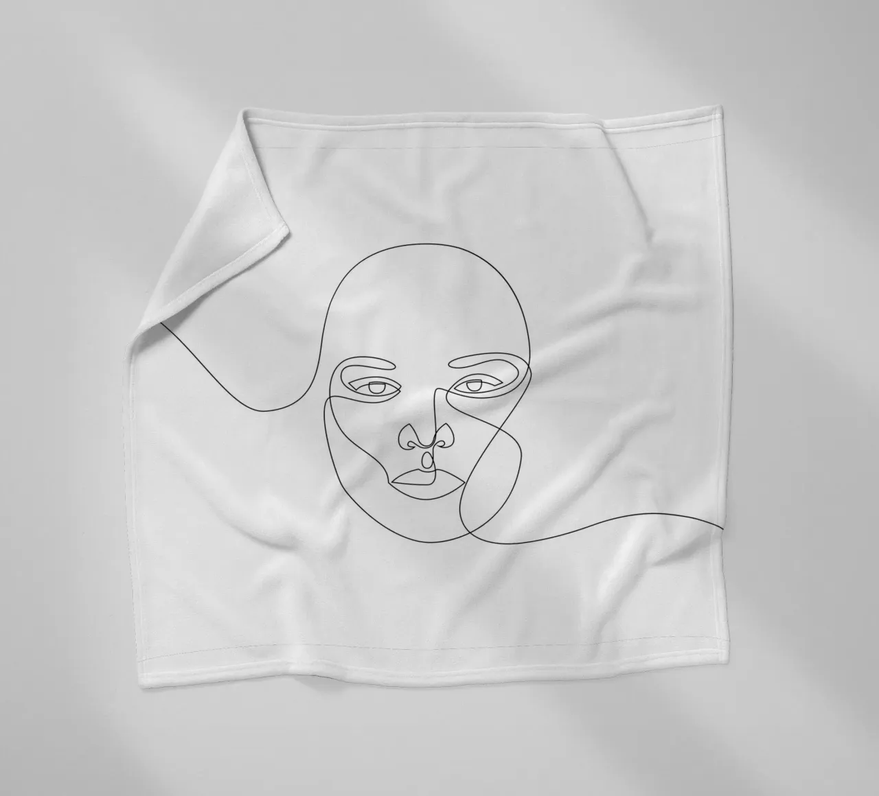 S142 - Una faccia di linea coperta in pile da Addillum