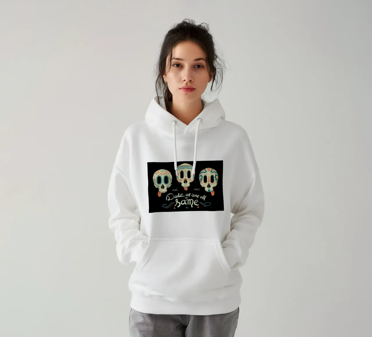 All the same felpa con cappuccio da Victor Beuren