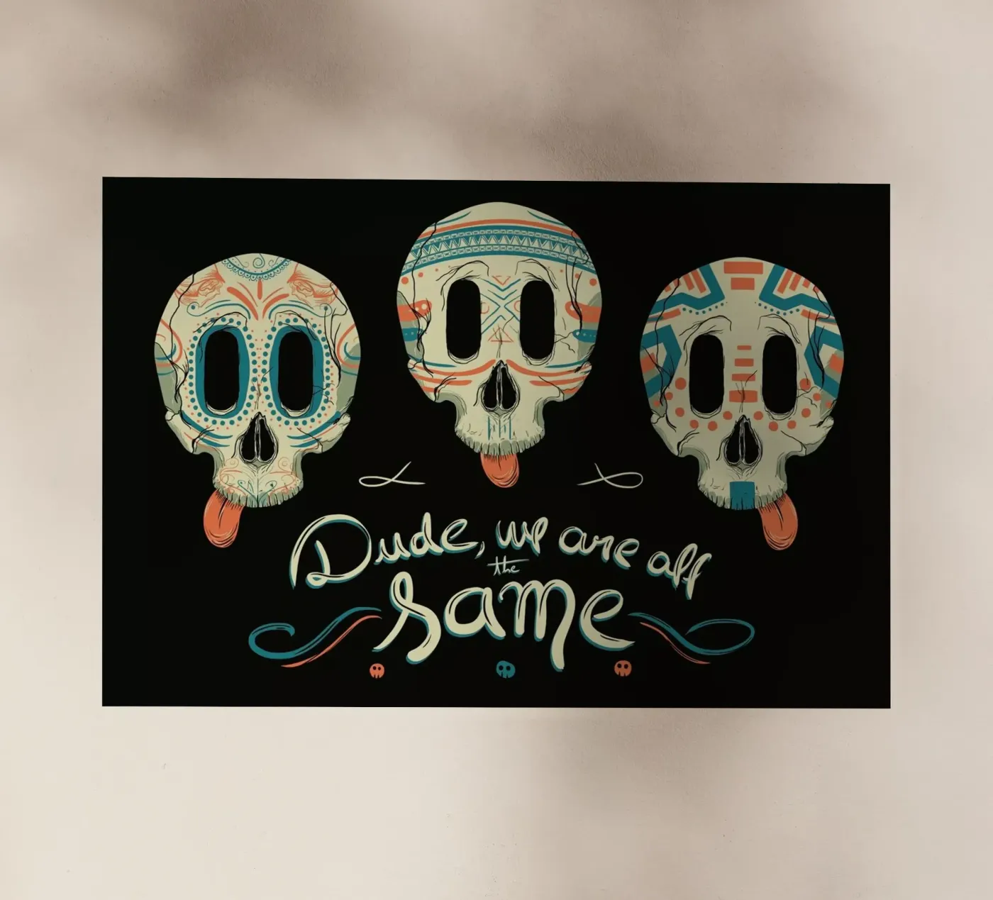 All the same backlit folie van Victor Beuren