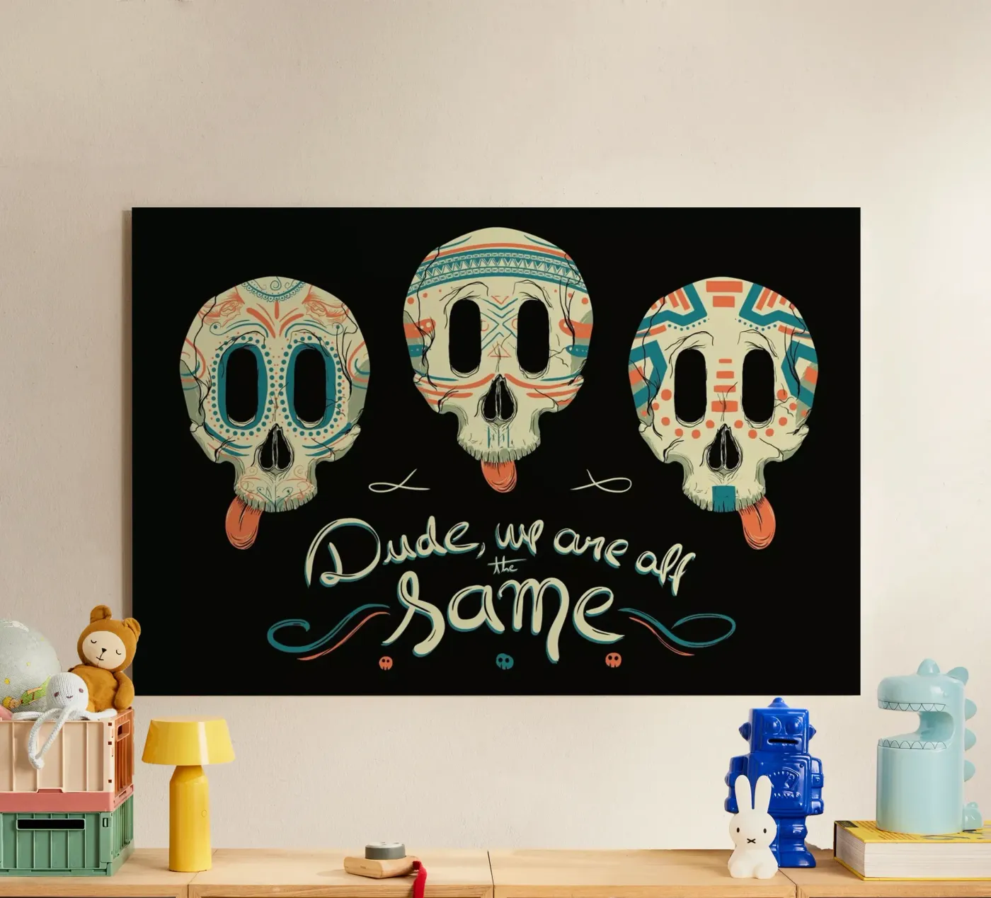 All the same acryl van Victor Beuren