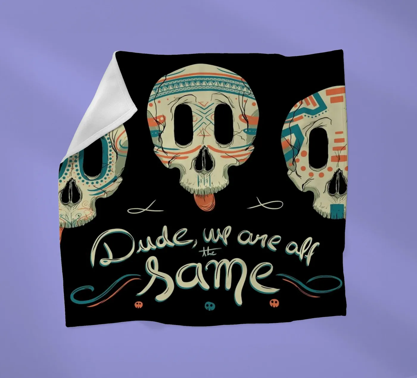 All the same fleece blanket by Victor Beuren