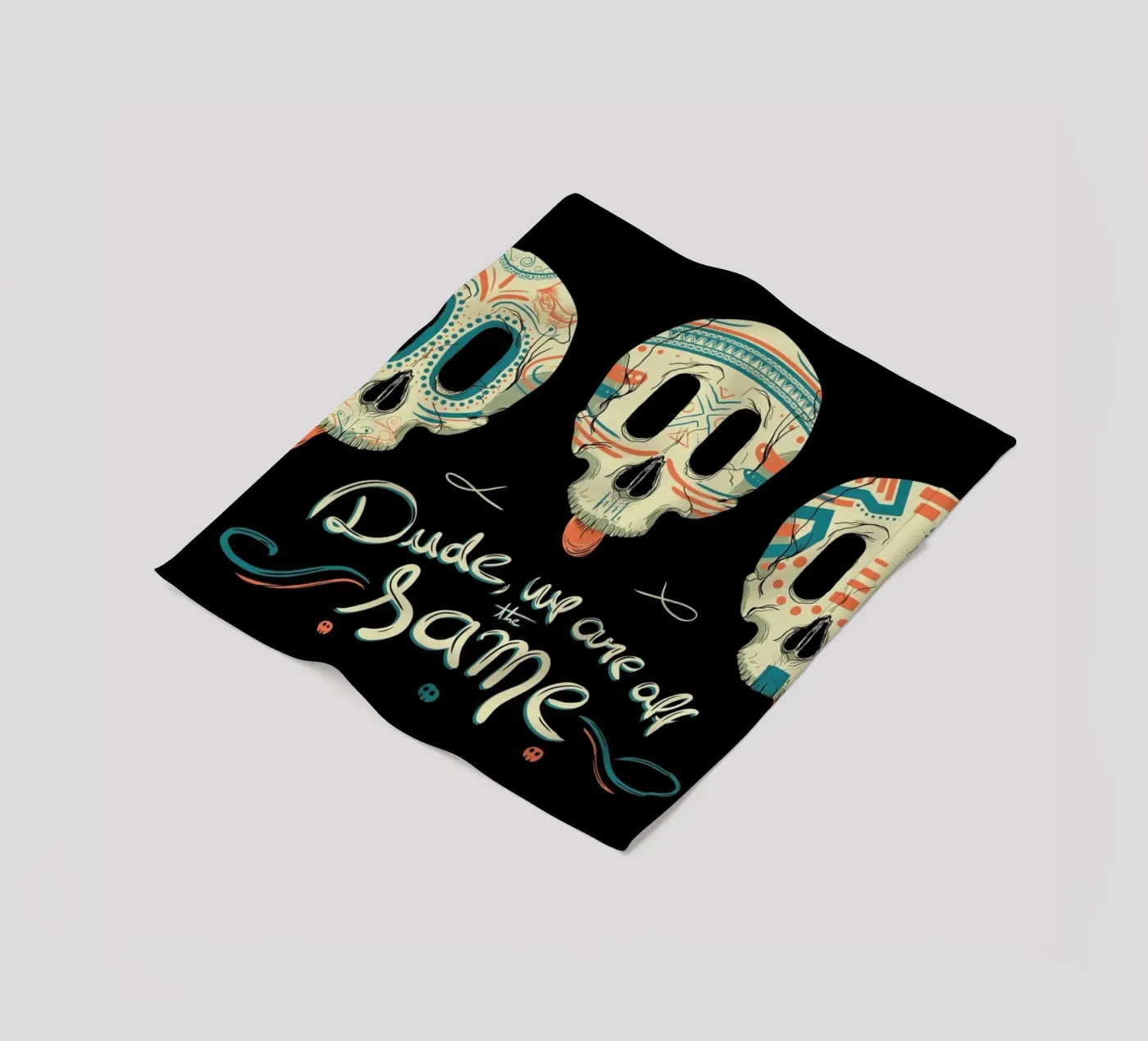 All the same fleece blanket by Victor Beuren