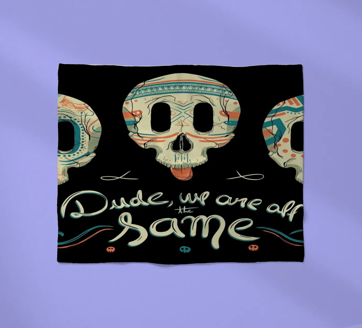 All the same fleece blanket by Victor Beuren