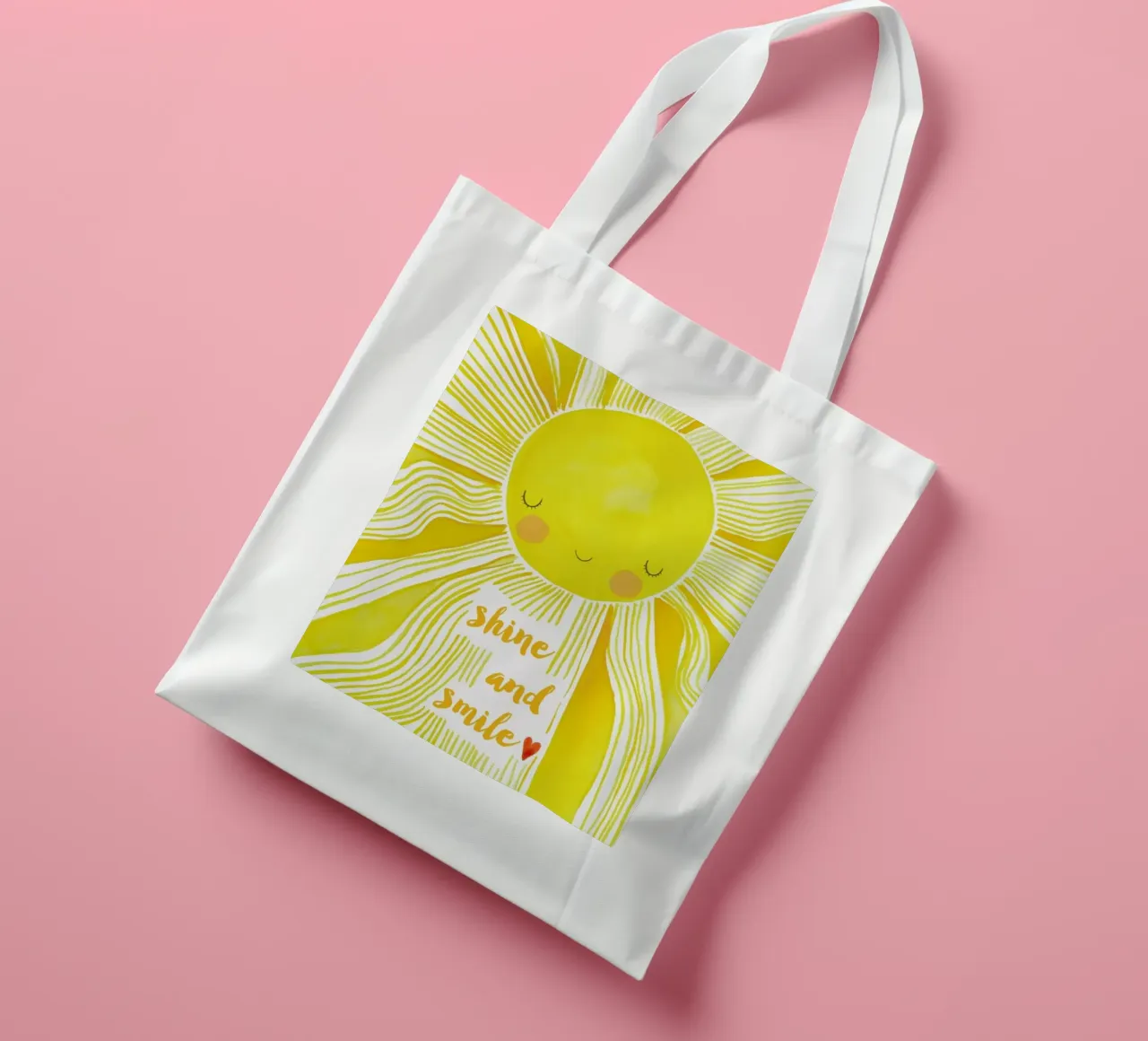 Shine and Smile tote bag by treechild