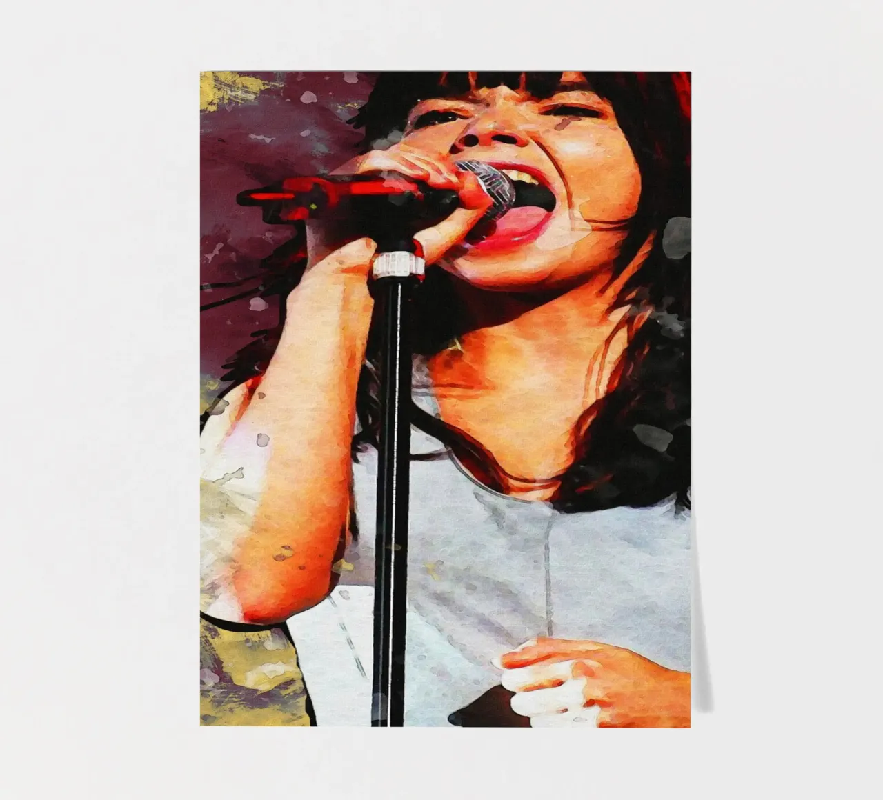 Smudge Bjork Stickerbogen von Gunawan Rb