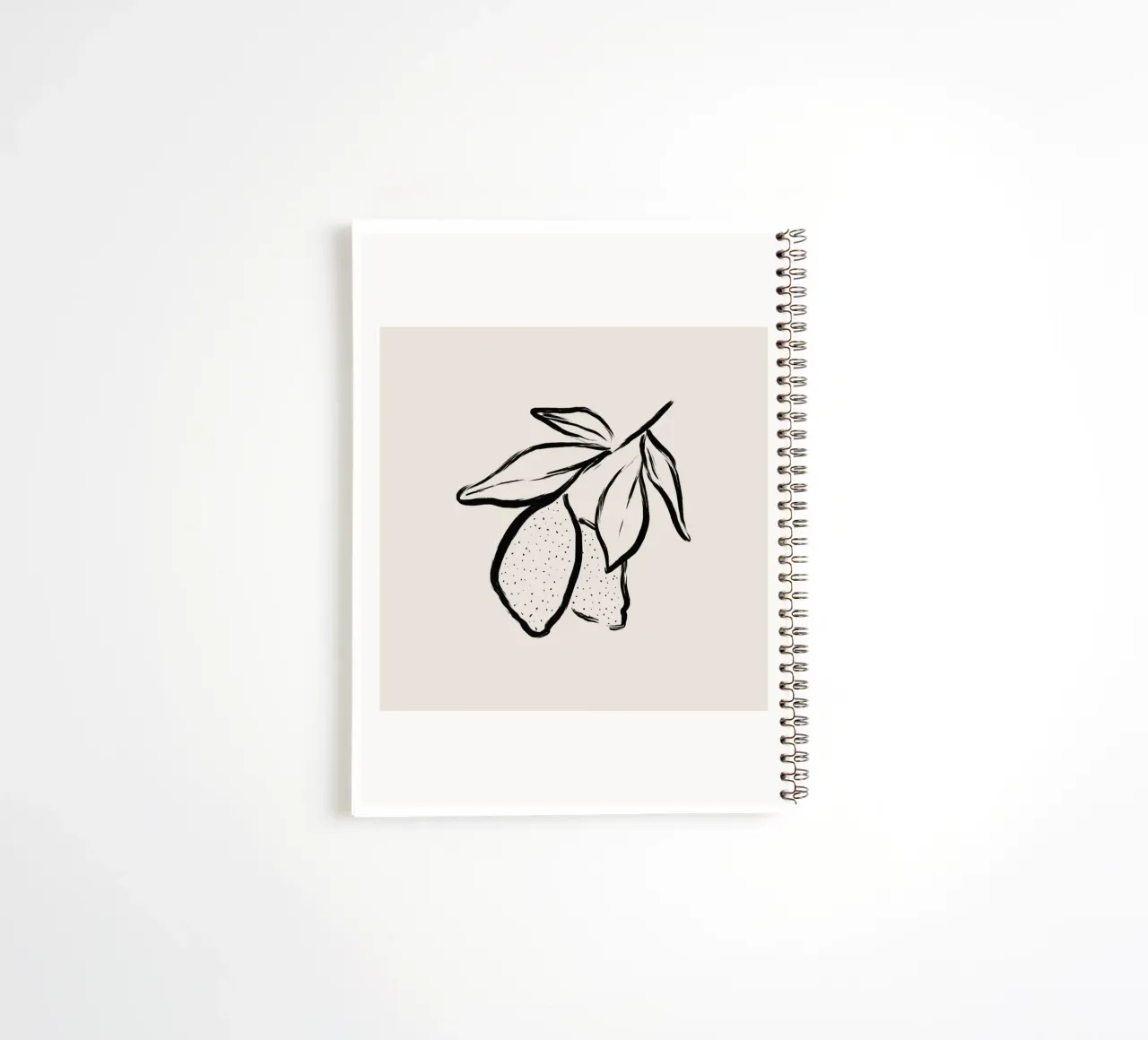 Léger Et Simple No spiral notebook by treechild