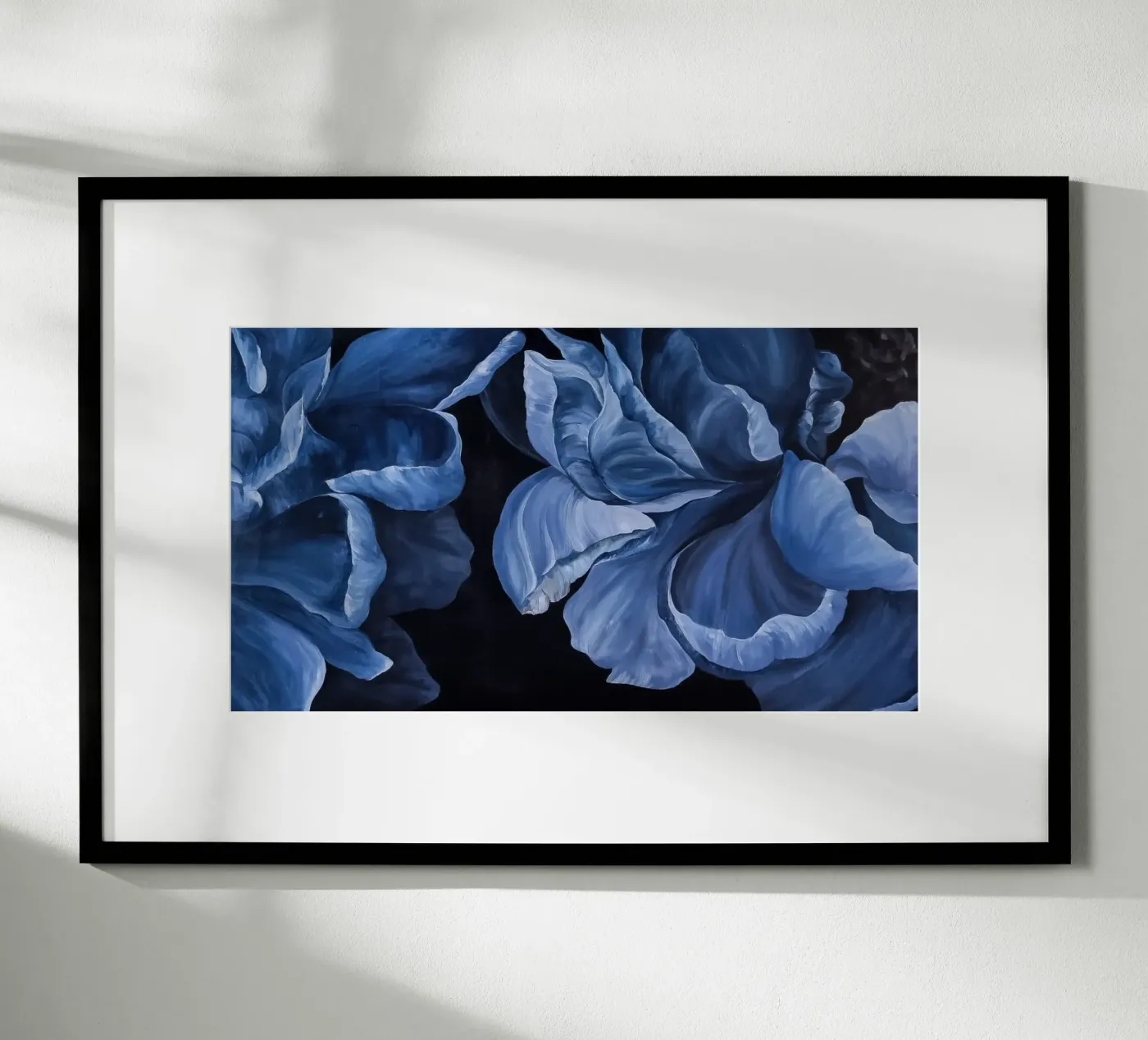 Fiori blu poster da Variel
