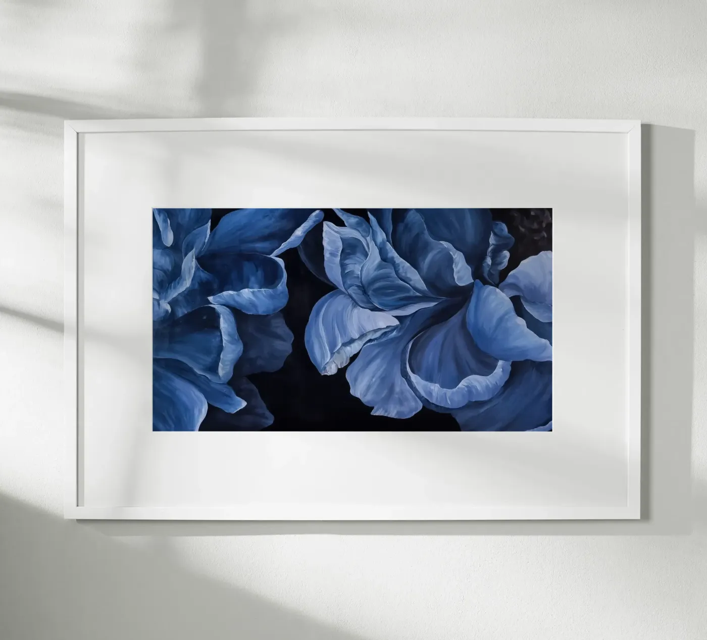Fiori blu poster da Variel