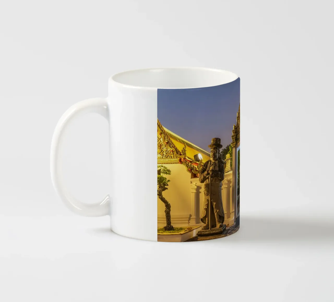 Tempelwächter in Bangkok tazza in ceramica da Reisefotografie - Bilder aus aller Welt