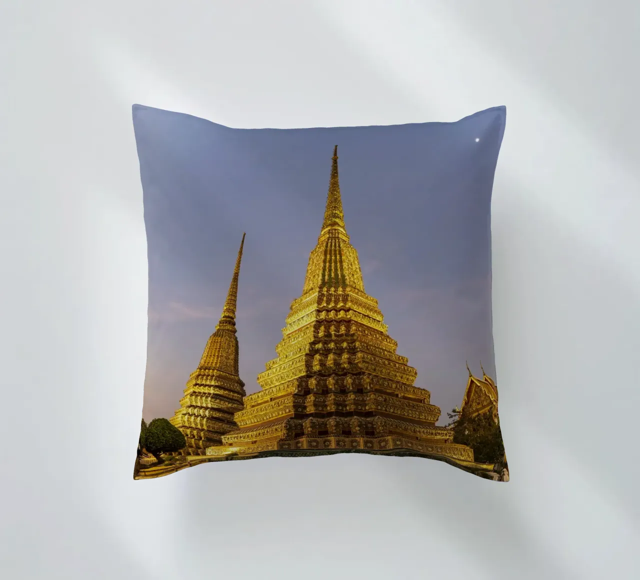 Tempel Wat Pho in Bangkok cuscino da Reisefotografie - Bilder aus aller Welt