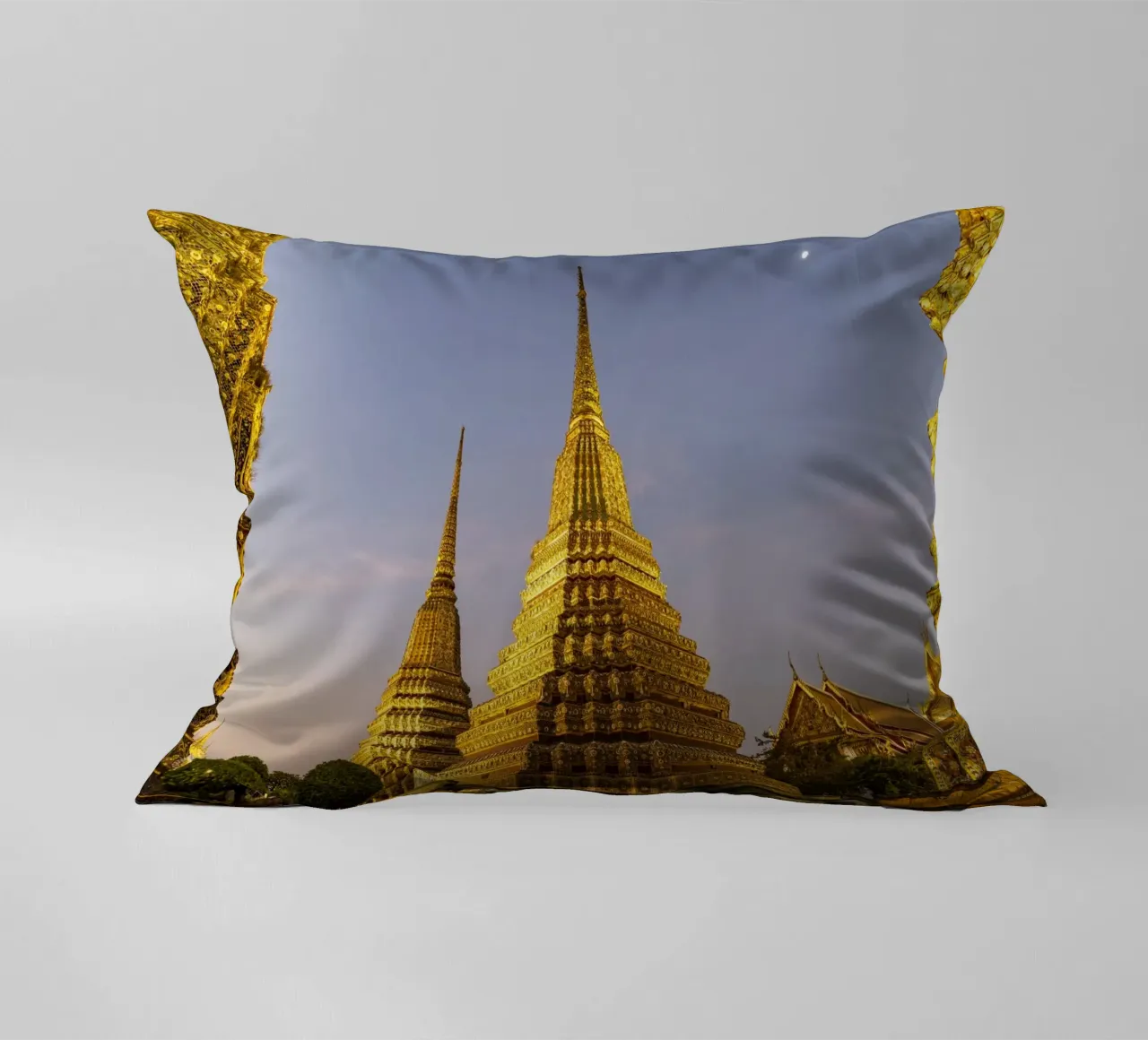 Tempel Wat Pho in Bangkok cuscino da Reisefotografie - Bilder aus aller Welt