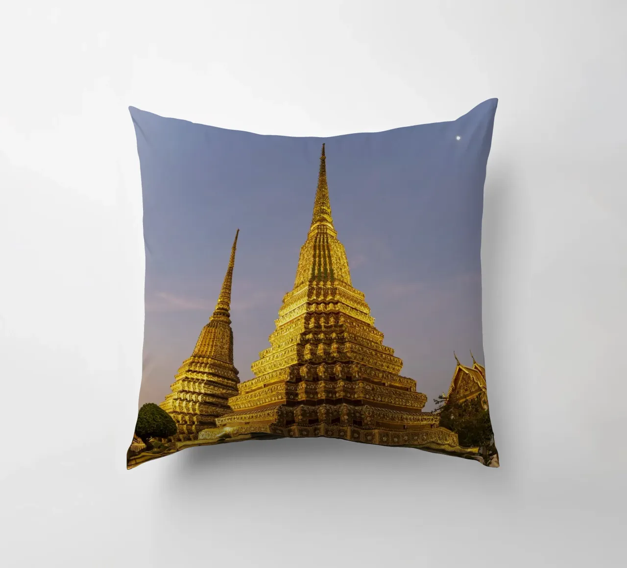 Tempel Wat Pho in Bangkok cuscino da Reisefotografie - Bilder aus aller Welt