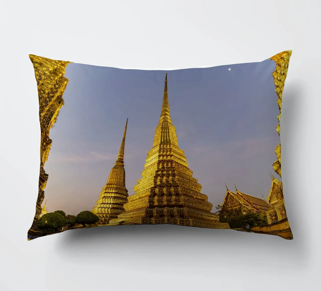 Tempel Wat Pho in Bangkok cuscino da Reisefotografie - Bilder aus aller Welt