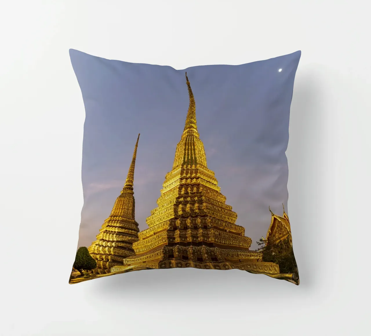 Tempel Wat Pho in Bangkok cuscino da Reisefotografie - Bilder aus aller Welt
