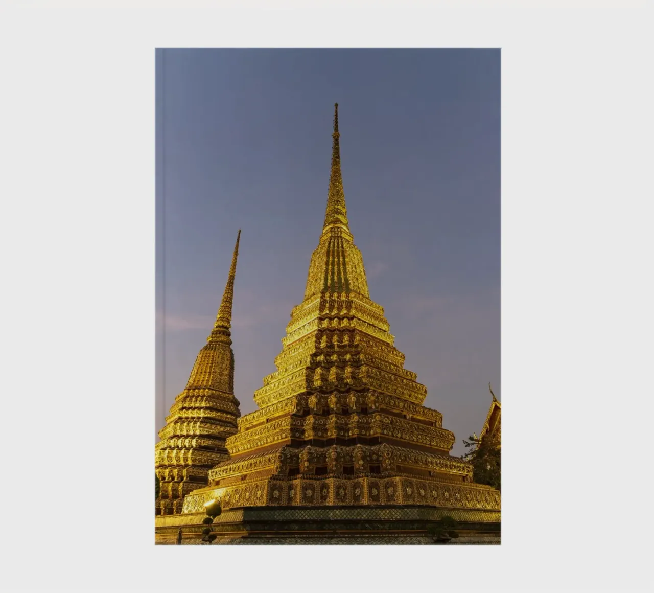 Tempel Wat Pho in Bangkok notitieboek van Reisefotografie - Bilder aus aller Welt