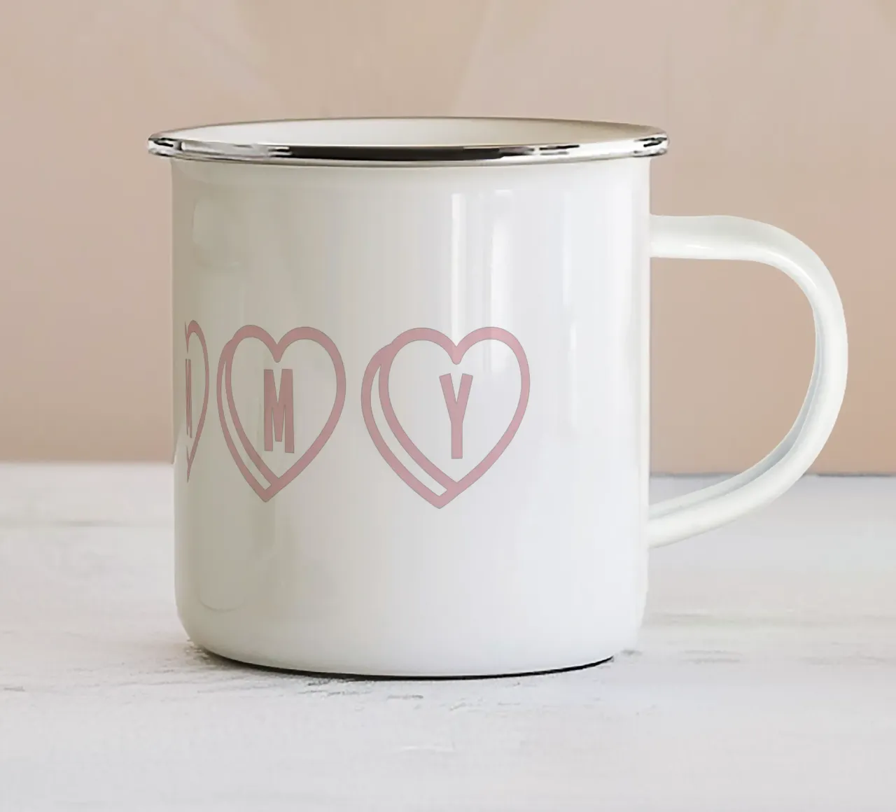 Mommy tazza in smalto da treechild